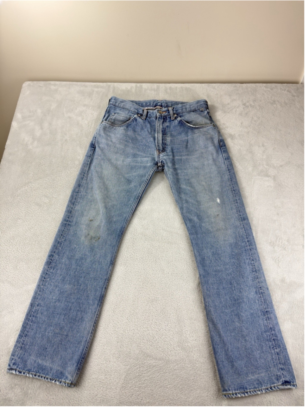 Ursus Bape Jeans Men's Size 32 W X 30 L/Medium Authentic Red Selvedge Made Japan